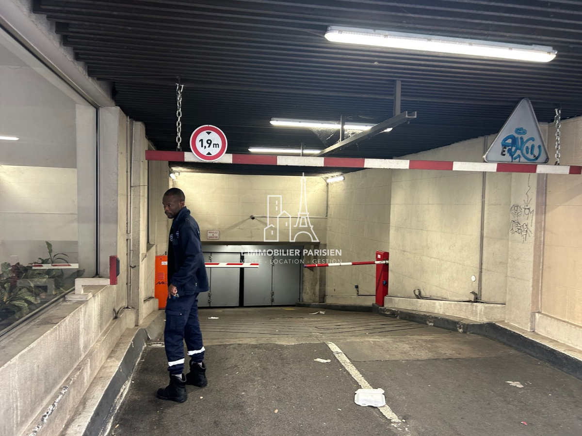 Vente Parking 75003 Paris