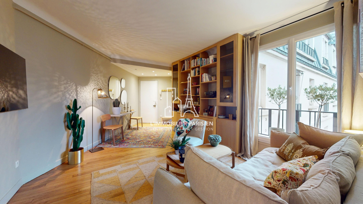 Vente Appartement 2 pièces - 49m² 75116 Paris