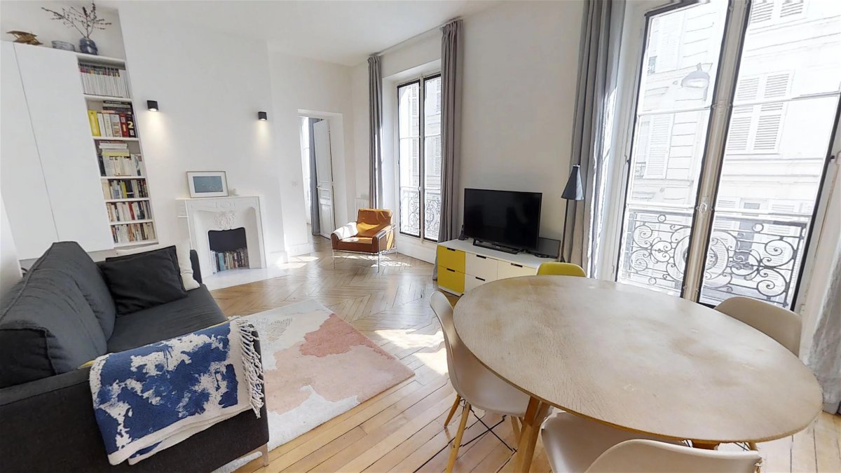 Vente Appartement  3 pices - 59.77m 75009 Paris