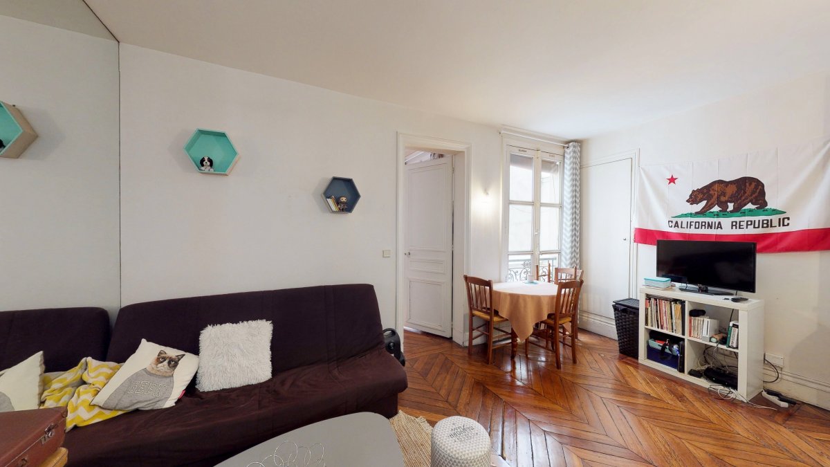 Vente Appartement  2 pices - 38.91m 75010 Paris