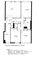 Vente appartement Paris 75017