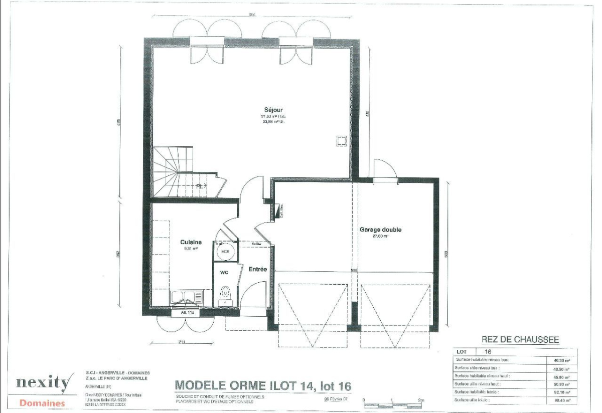 Vente Maison  5 pi�ces - 90m� 91670 Angerville