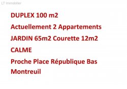 Vente appartement Montreuil 