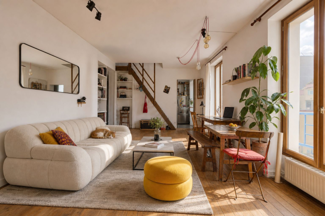 Vente Appartement 3 pièces - 64m² 93100 Montreuil
