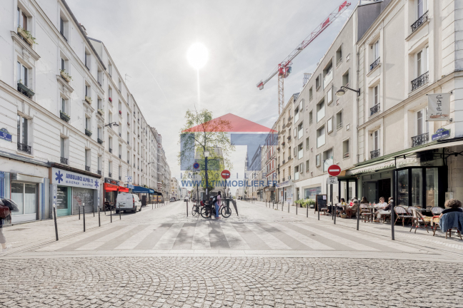 Vente Appartement 3 pièces - 60m² 75020 Paris