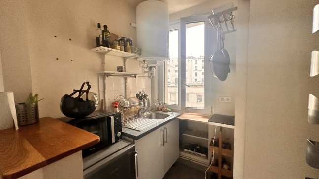 Location Appartement meubl 3 pices - 35m 75011 Paris
