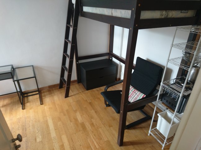Location Appartement meubl� 1 pi�ce (studio) - 13m� 75013 Paris