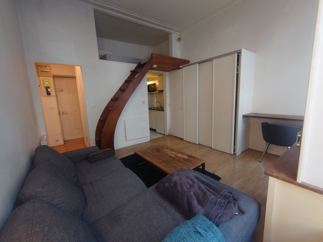 Location Appartement meubl 1 pice (studio) - 19m 75005 Paris