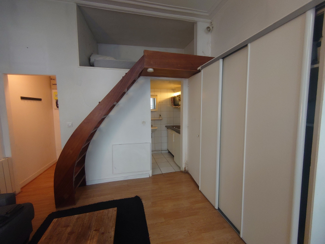 Location Appartement meubl 1 pice (studio) - 19m 75005 Paris