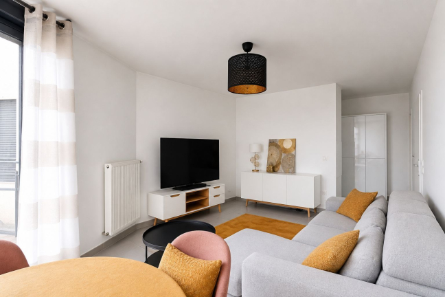Vente Appartement 3 pièces - 61m² 93240 Stains