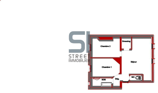 Location appartement Paris 75020
