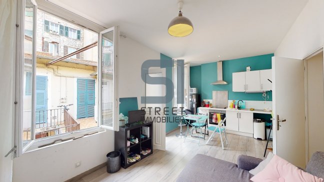 Vente Appartement  2 pices - 33.13m 06000 Nice