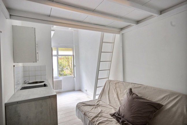 Location Appartement meubl 1 pice (studio) - 11.83m 75016 Paris