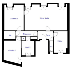 Location appartement Paris 75006