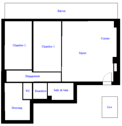 Location appartement meubl�Paris 75011