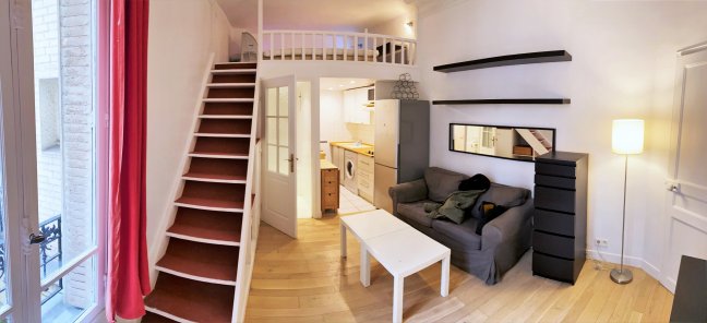 Location Appartement meublé - 21m² 75009 Paris