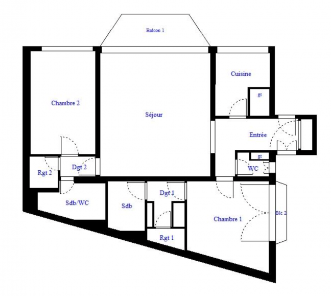 Vente Appartement  3 pices - 88m 75014 Paris