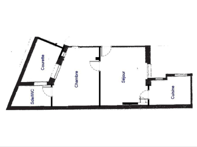 Vente Appartement  2 pices - 33m 75015 Paris