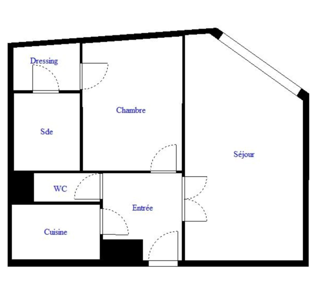 Vente Appartement  2 pi�ces - 42m� 75011 Paris