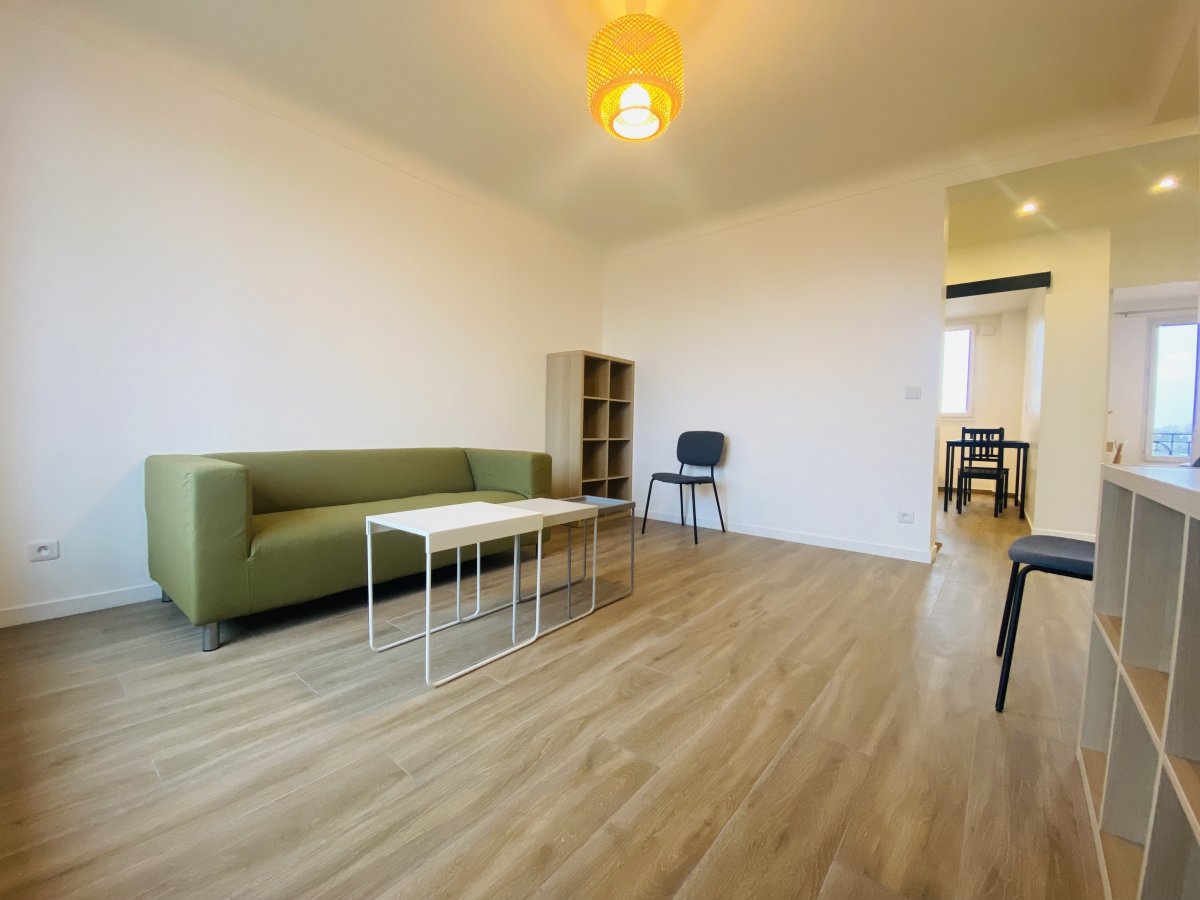 Location Appartement meublé 3 pièces - 57.9m² 94400 Vitry-sur-seine
