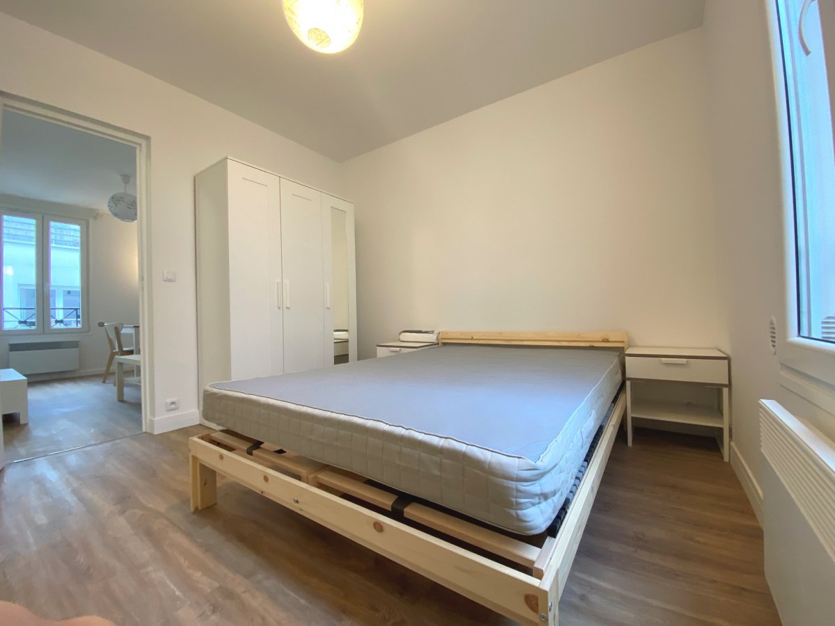 Location Appartement meublé 2 pièces - 26.92m² 75018 Paris