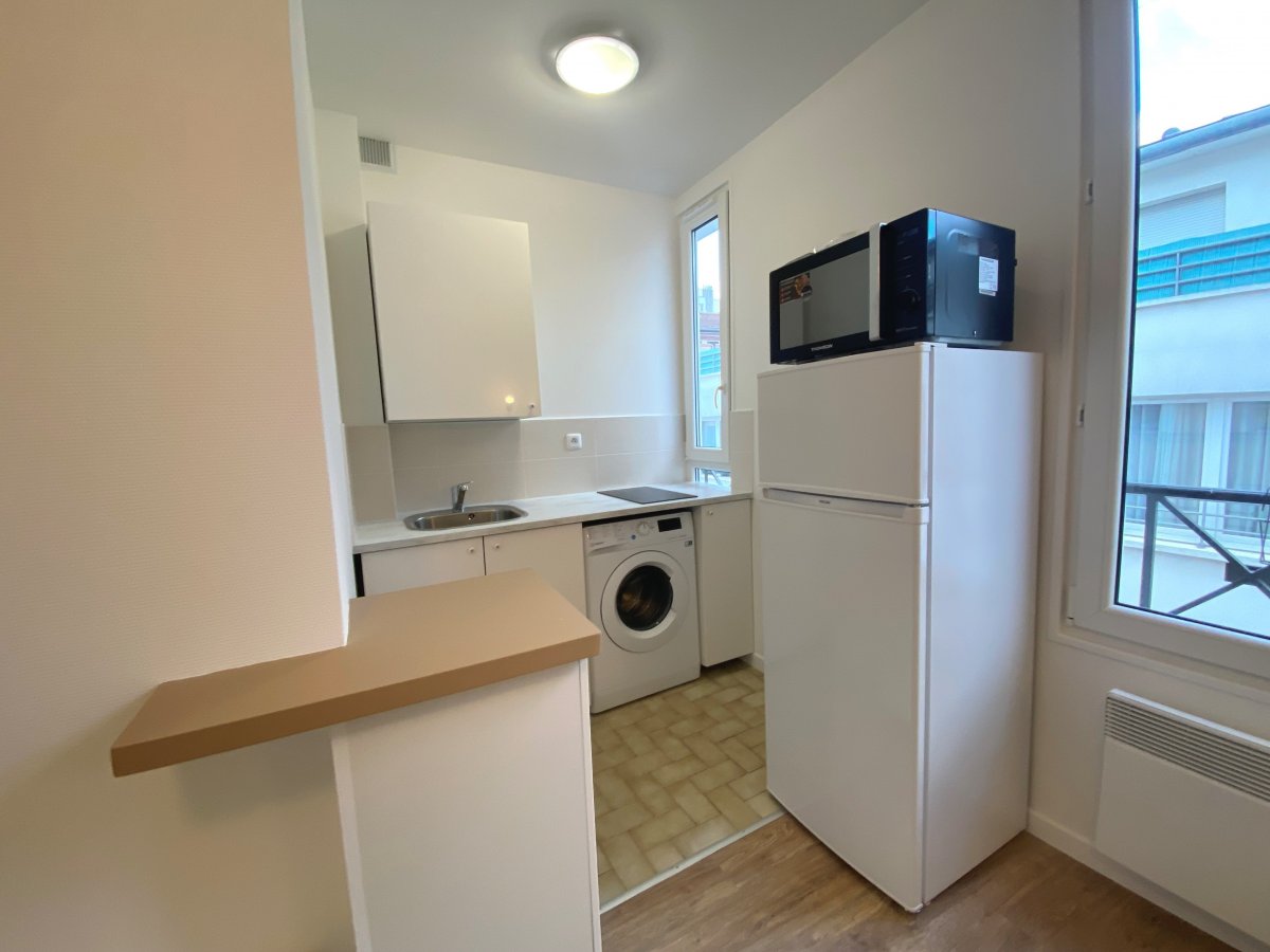 Location Appartement meublé 2 pièces - 26.92m² 75018 Paris