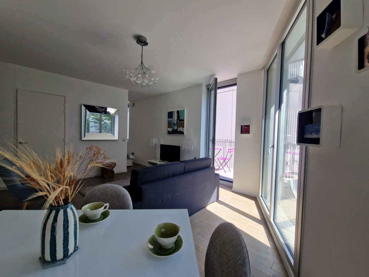 Location Appartement meublé 2 pièces - 48.74m² 75004 Paris