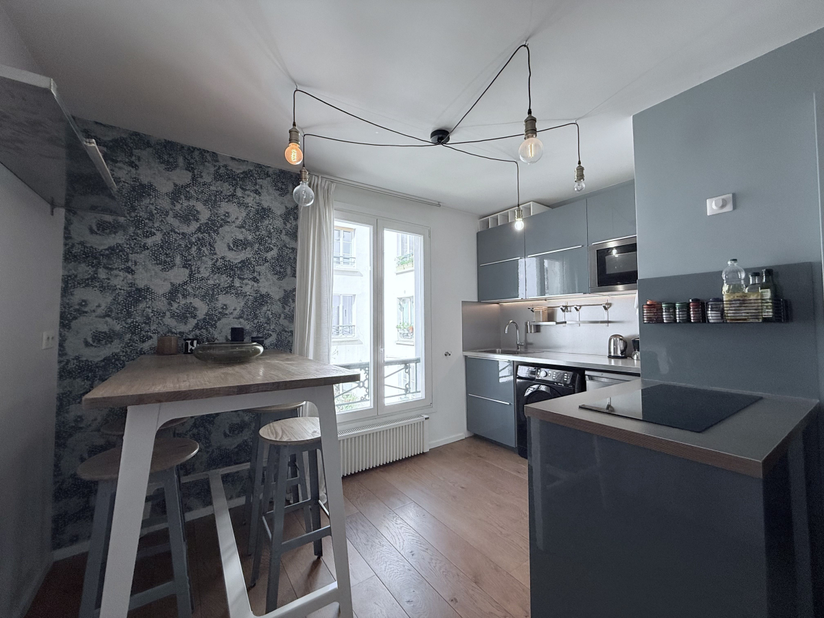 Location Appartement meublé 1 pièce (studio) - 27m² 75009 Paris