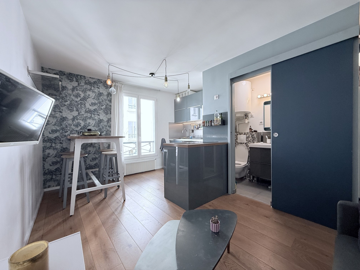 Location Appartement meublé 1 pièce (studio) - 27m² 75009 Paris