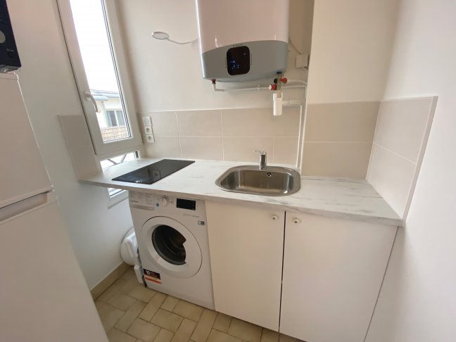 Location Appartement meubl 2 pices - 26.63m 75018 Paris