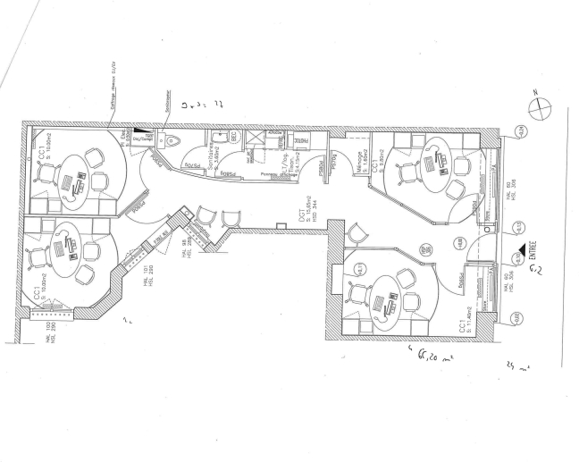 Vente Boutique  4 pices - 64m 75018 Paris