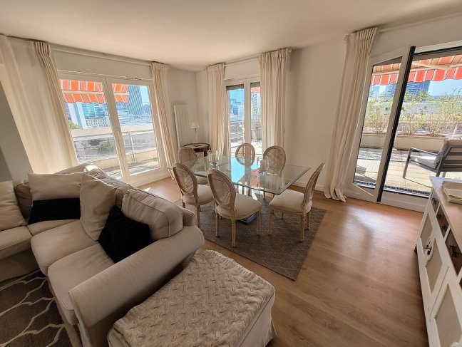 Location Appartement meubl 3 pices - 83m 92400 Courbevoie