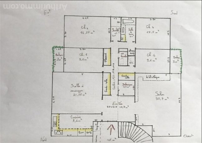 Vente Appartement  6 pices - 143m 94120 Fontenay Sous Bois