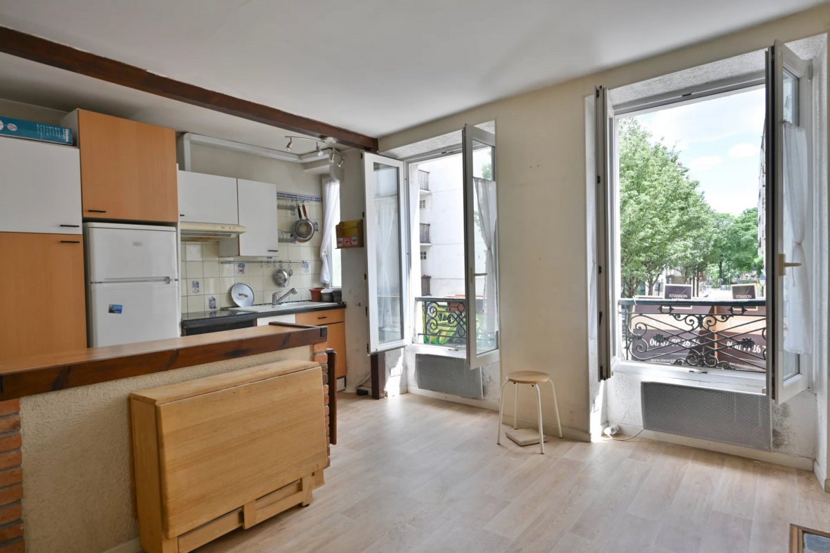 Vente Appartement  2 pices - 38.51m 75013 Paris 13me