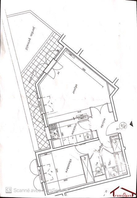 Location Appartement meubl 2 pices - 47m 91430 Igny