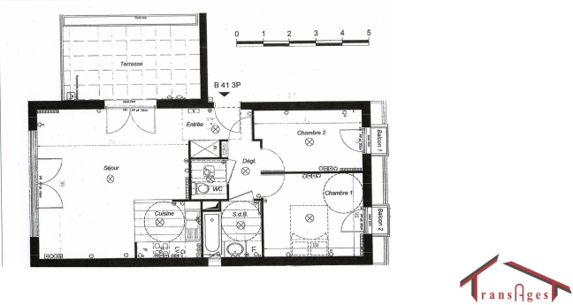 Vente Appartement  3 pices - 66.49m 77420 Champs-sur-marne